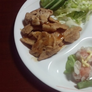 醤油麹でお手軽！豚の生姜焼きと生姜焼きのタレ☆